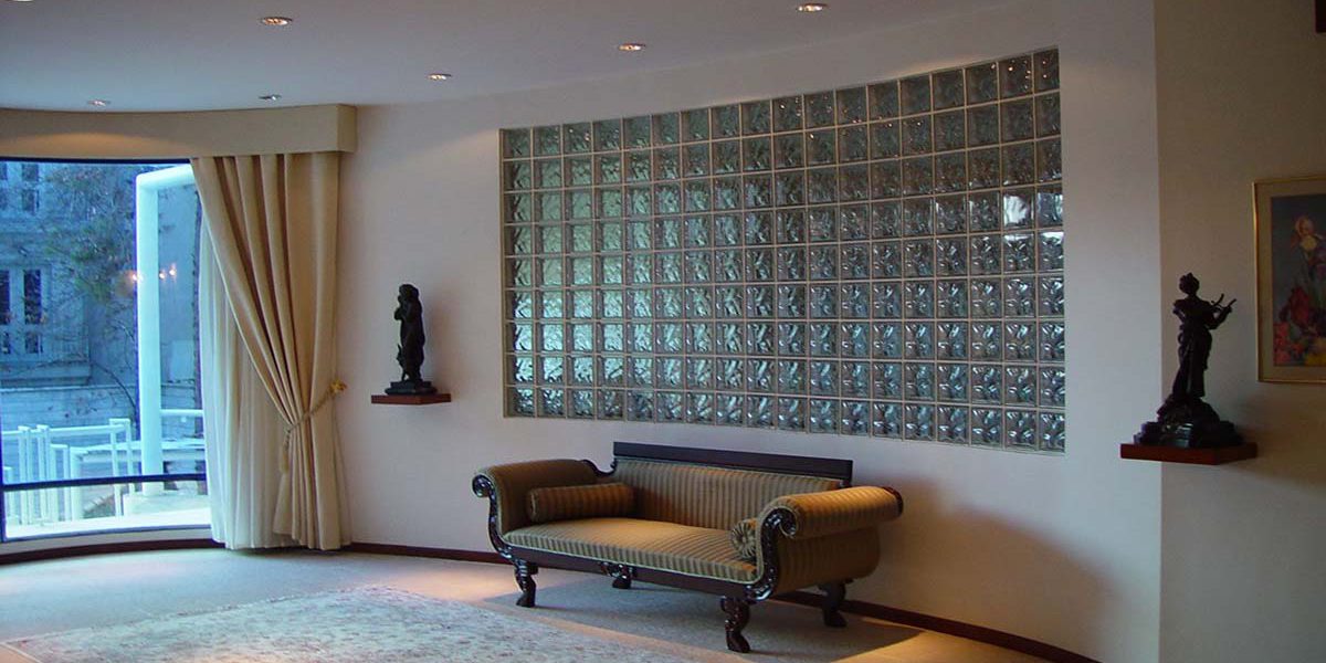 بلوک شیشه ای شرق بالکن مشهد