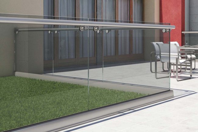 nardeh کاربرد نرده شیشه ای در ساختمان