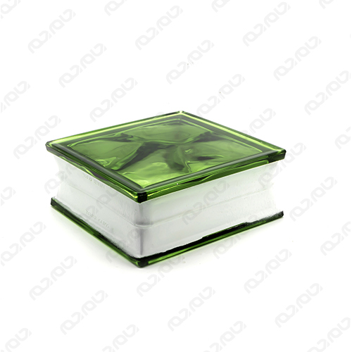 بلوک شیشه ای رنگ سبز بازرگانی جام جم