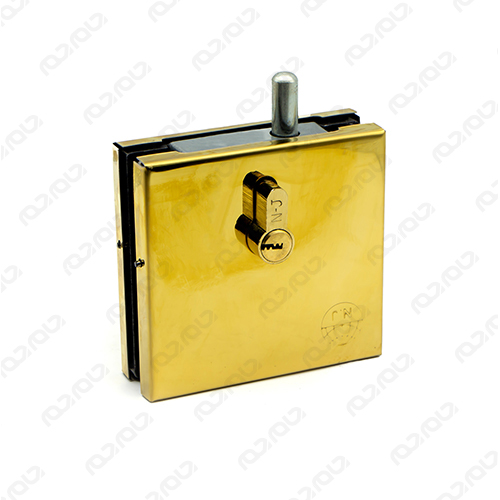 قفل 105 روکش استیل نصف جهان طلایی طرح پرشیا